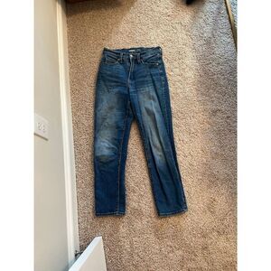 Old Navy The SKY-HI straight extra high rise straight leg jeans size 0